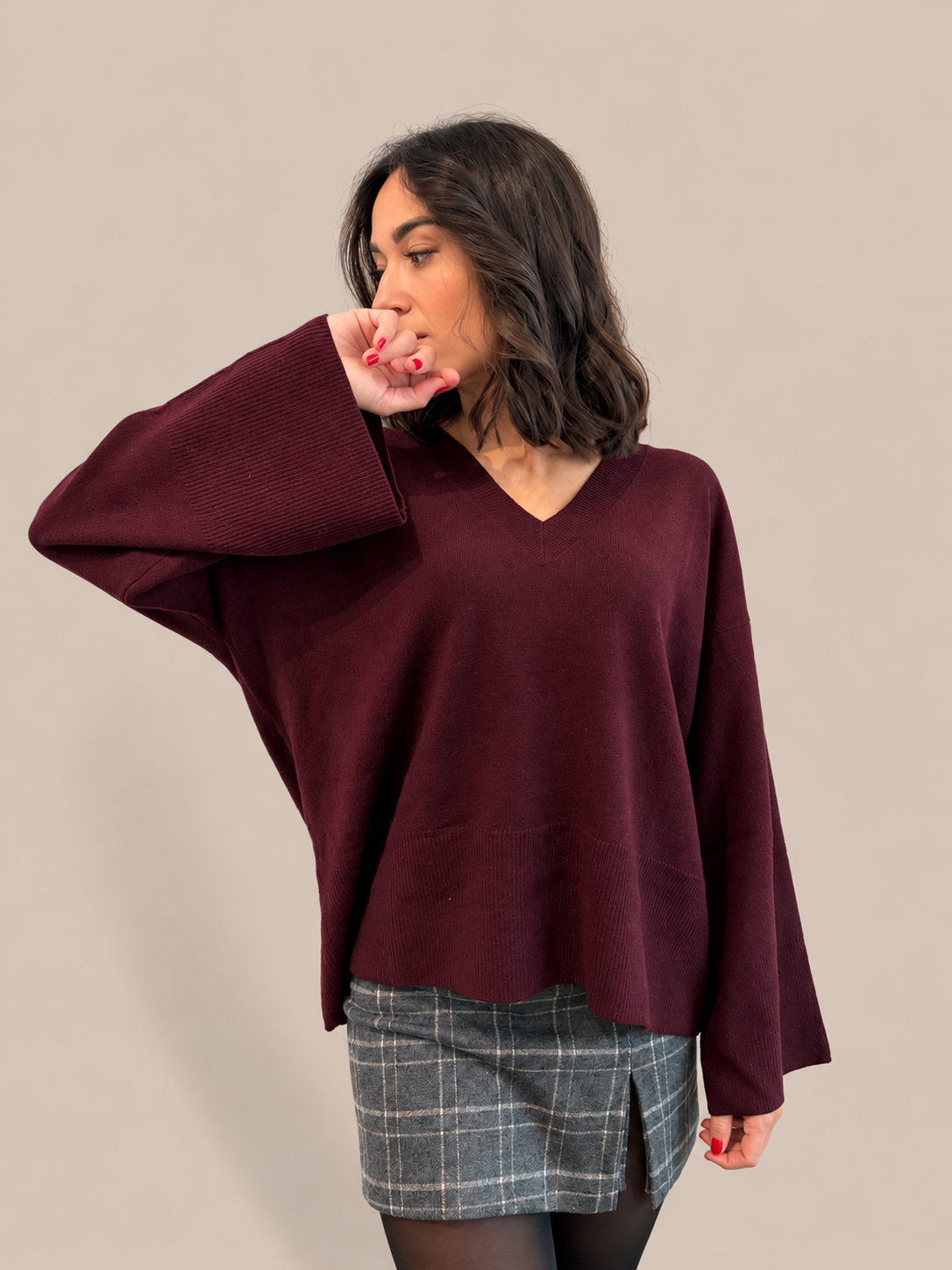 Maglia in pura lana Vicolo 2AC2066