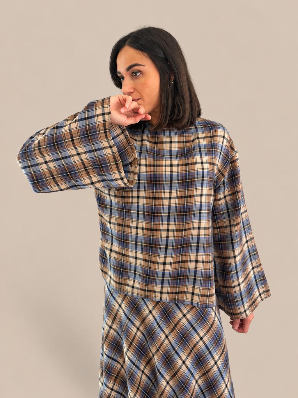 Camicia tartan Tensione In W26C879
