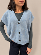 Gilet misto lana Tensione In D82447AI26