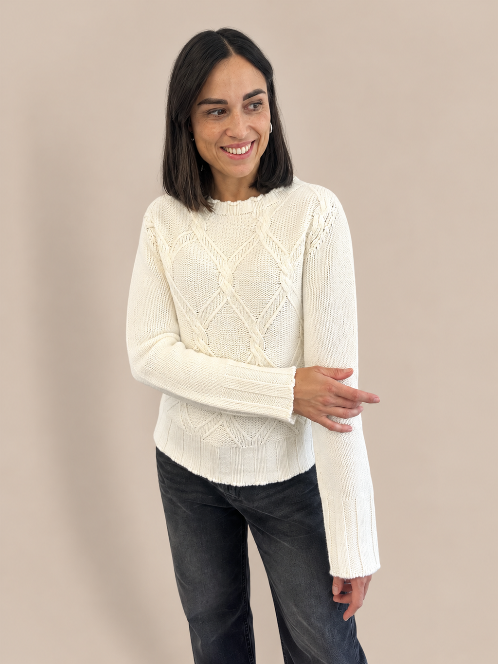 Maglia 100% lana Tensione In WF8555AI26