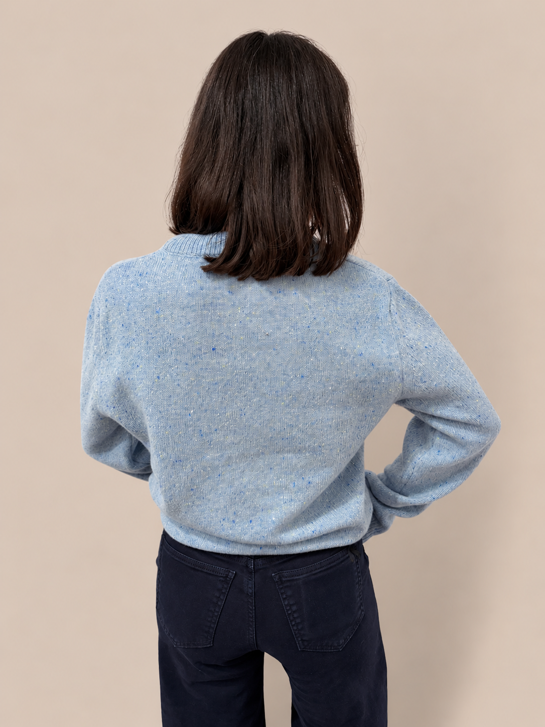 Maglia girocollo misto lana Tensione In D82397AI26