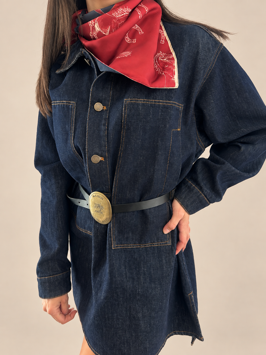 Vestito Jeans Tensione In W26A354