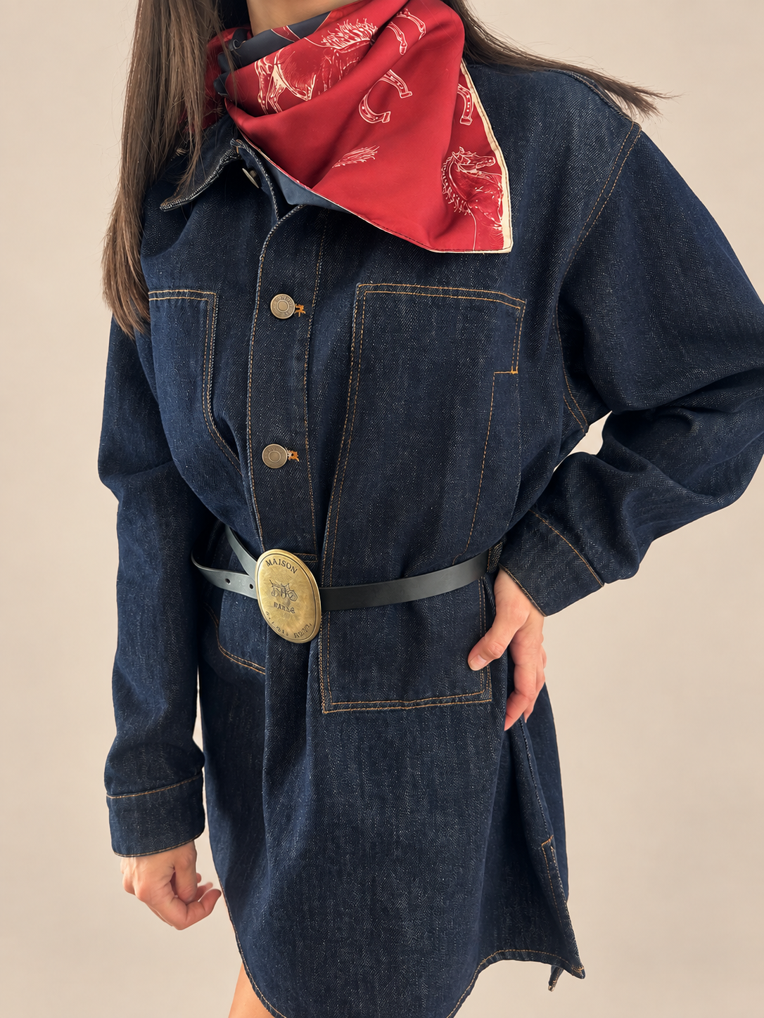 Vestito Jeans Tensione In W26A354