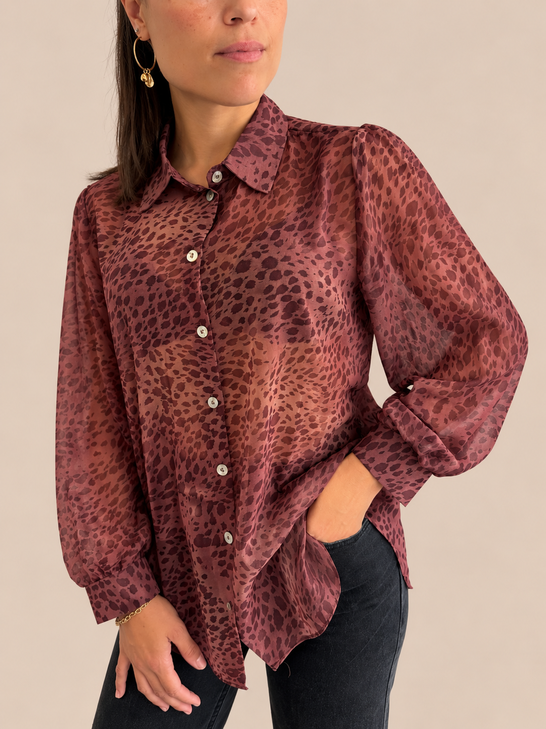 Camicetta animalier Susy Mix C4507F599