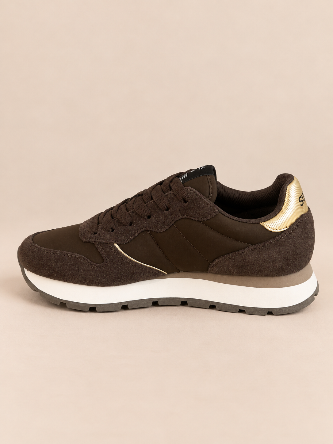 Sun68 Ally Silver Gold - Marrone
