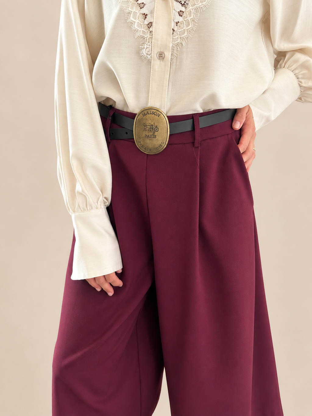 Maxi Bermuda Tensione In W26P498