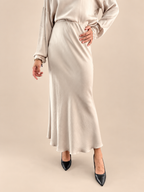 Gonna viscosa Haveone GWG-R003 - Beige