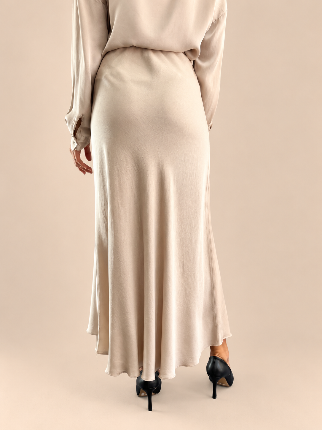 Gonna viscosa Haveone GWG-R003 - Beige