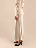 Gonna viscosa Haveone GWG-R003 - Beige