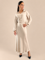 Gonna viscosa Haveone GWG-R003 - Beige