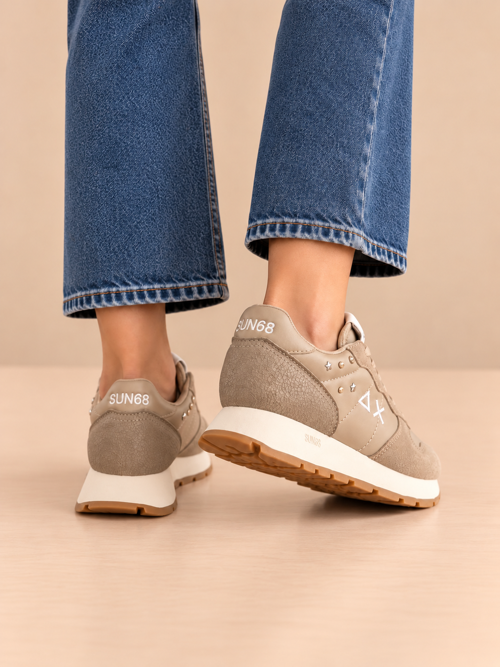 Sneaker Sun68 Ally Studs Z46206
