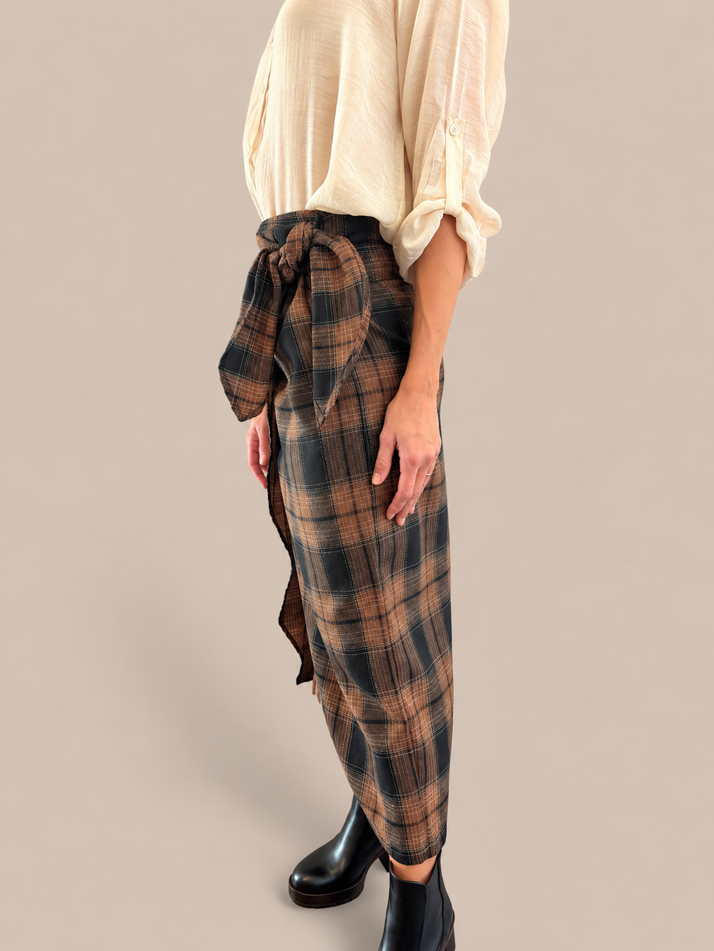 Gonna a portafoglio tartan Vicolo  TAC0948