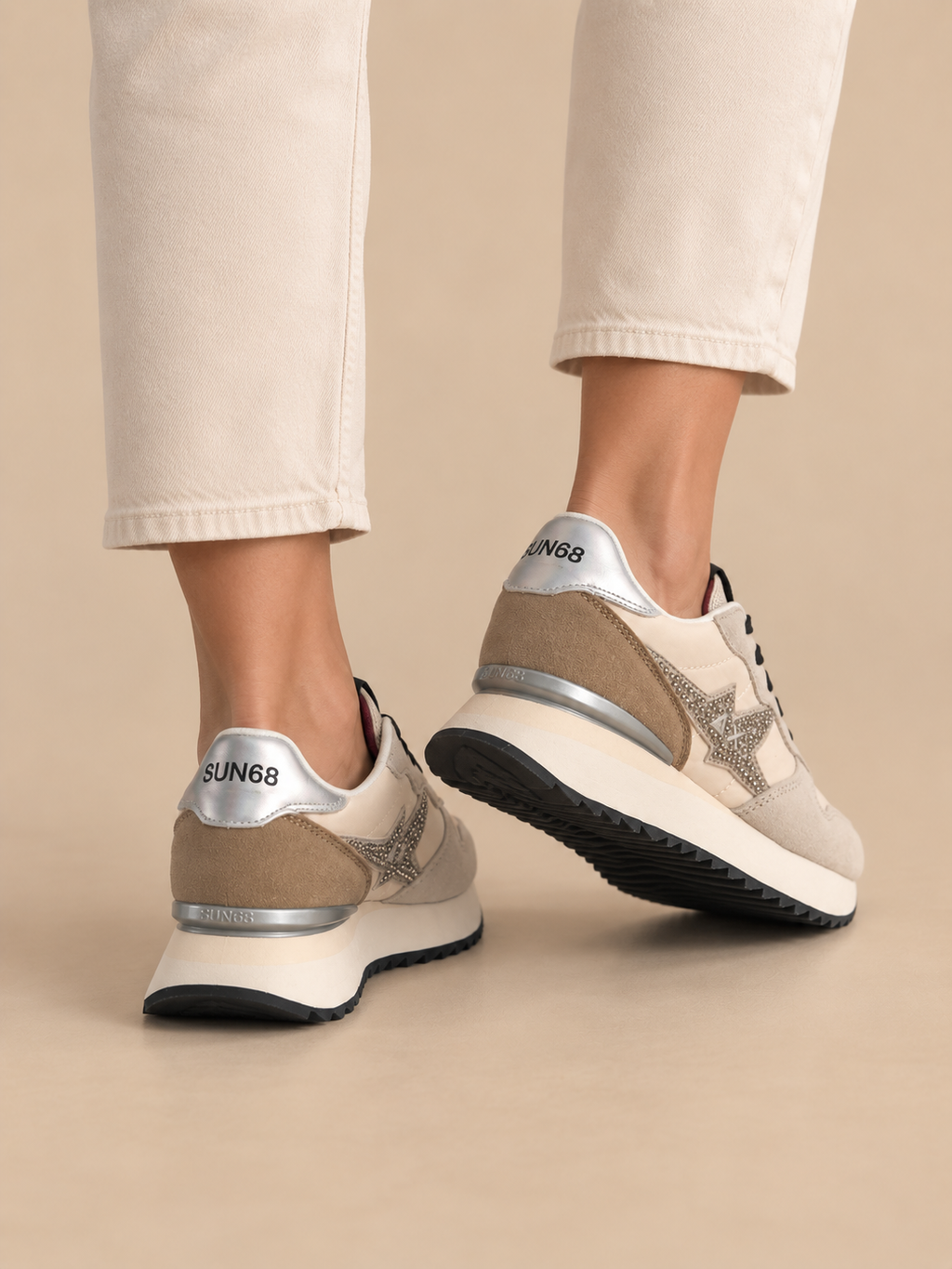 Sneaker Sun68 Stargirl Strass Z46223