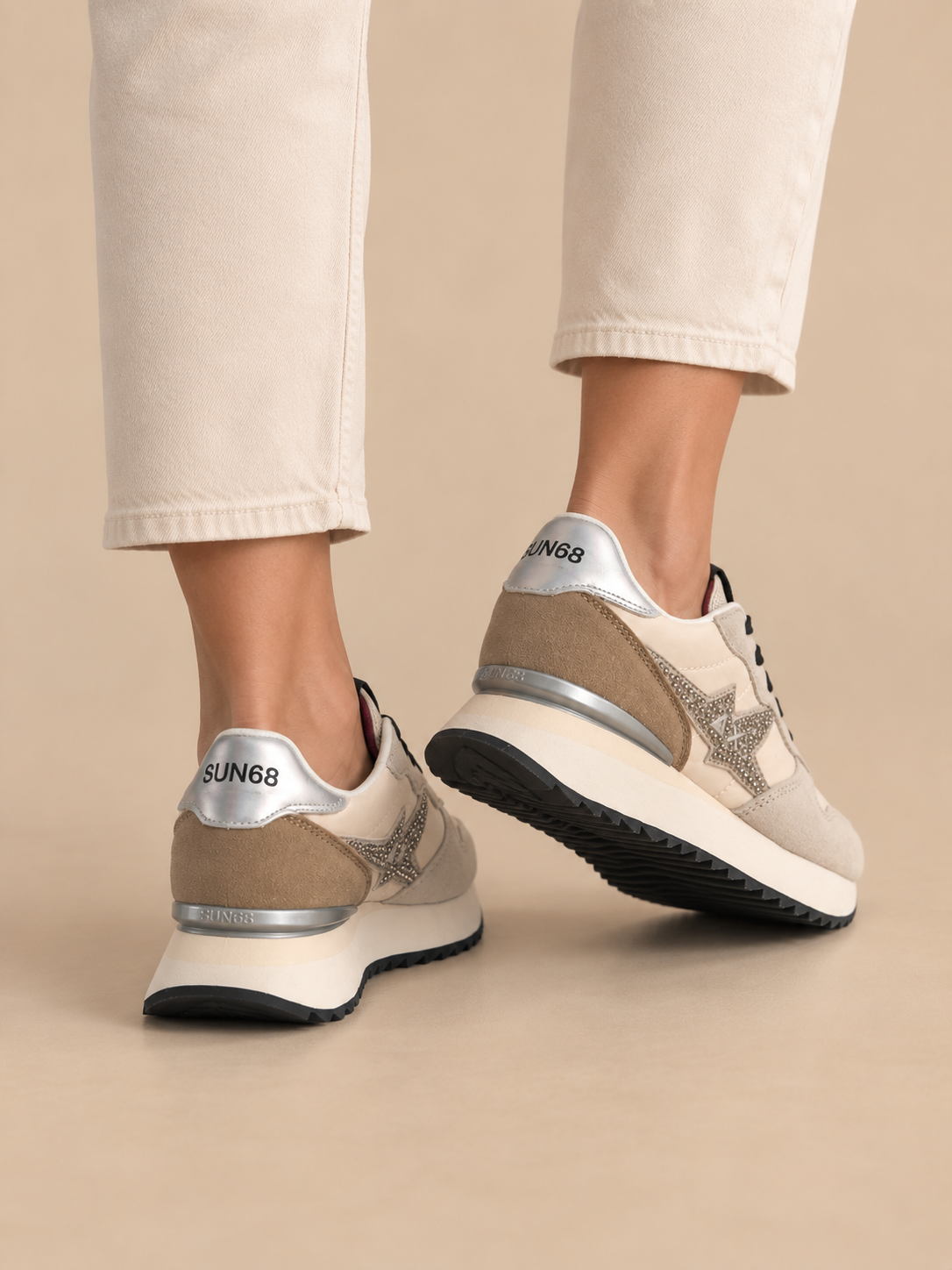 Sneaker Sun68 Stargirl Strass Z46223