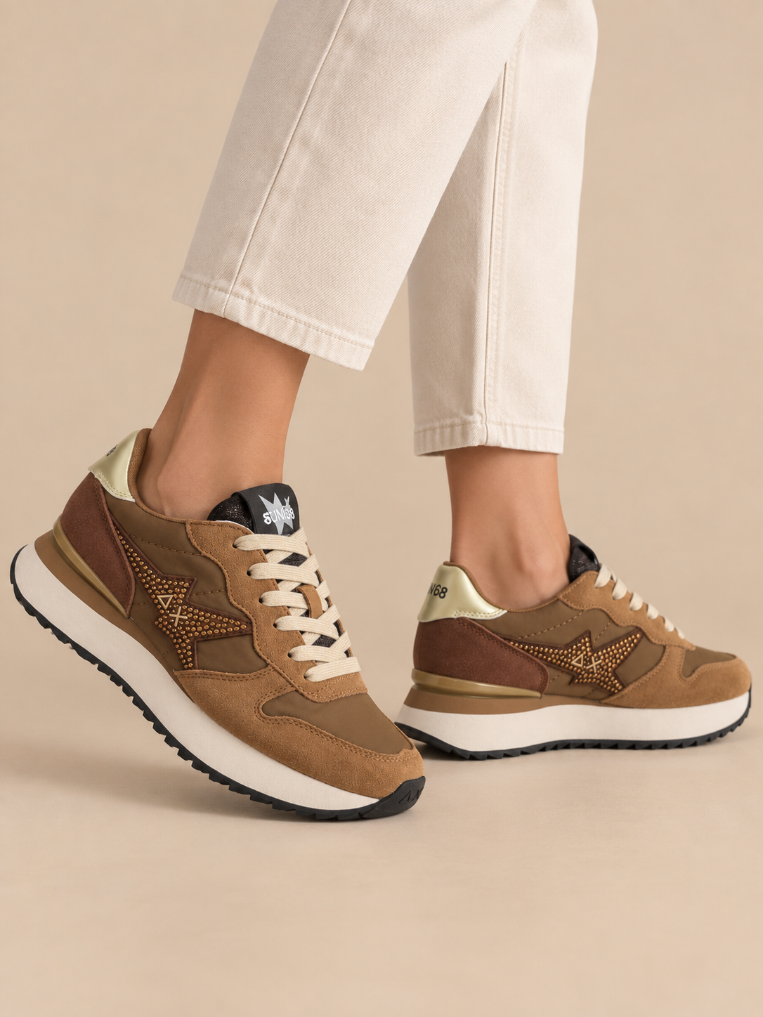 Sneaker Sun68 Stargirl Strass Z46223