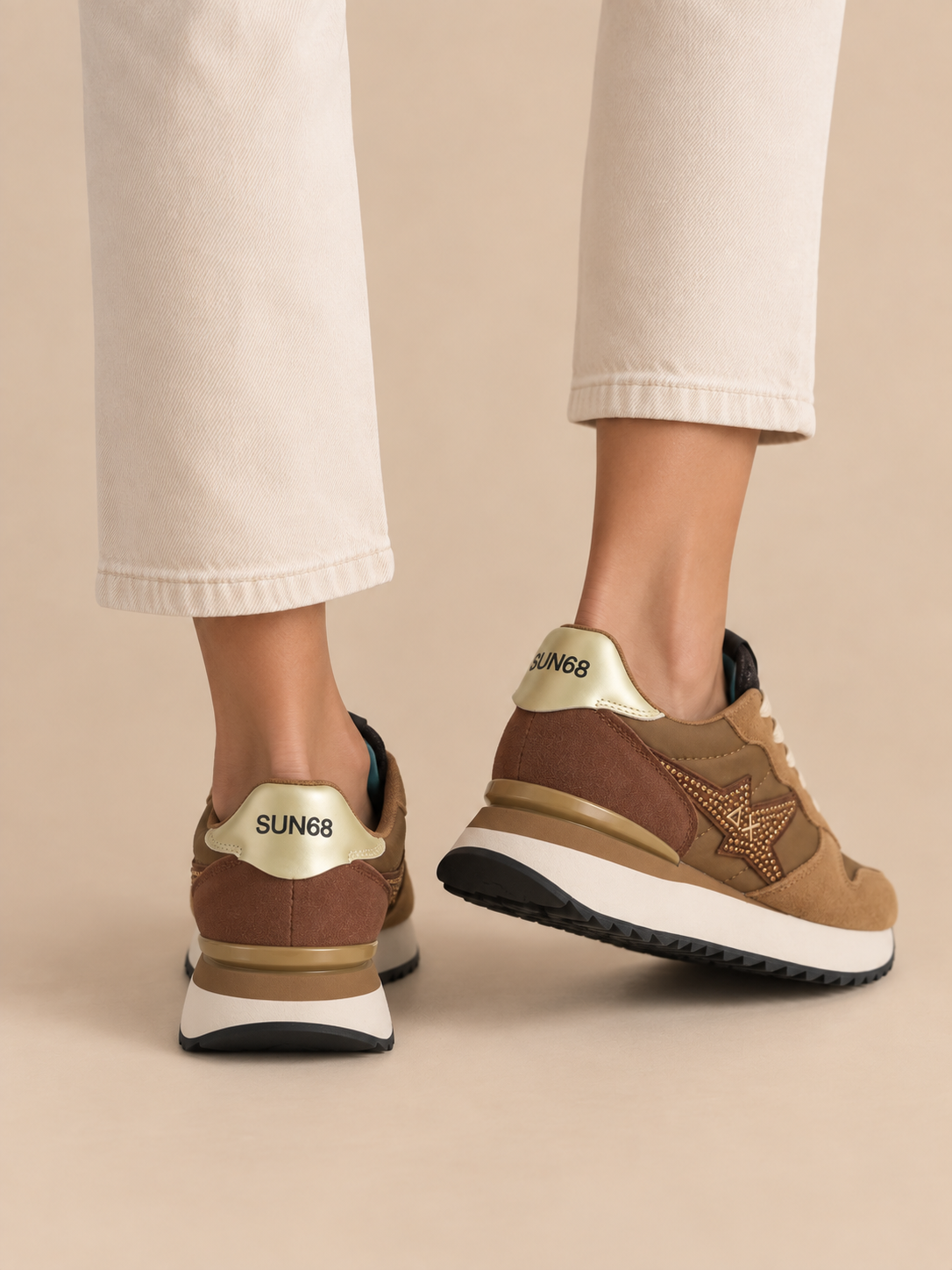 Sneaker Sun68 Stargirl Strass Z46223