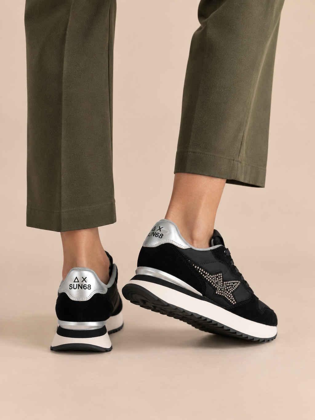 Sneaker Sun68 Stargirl Strass Z46223