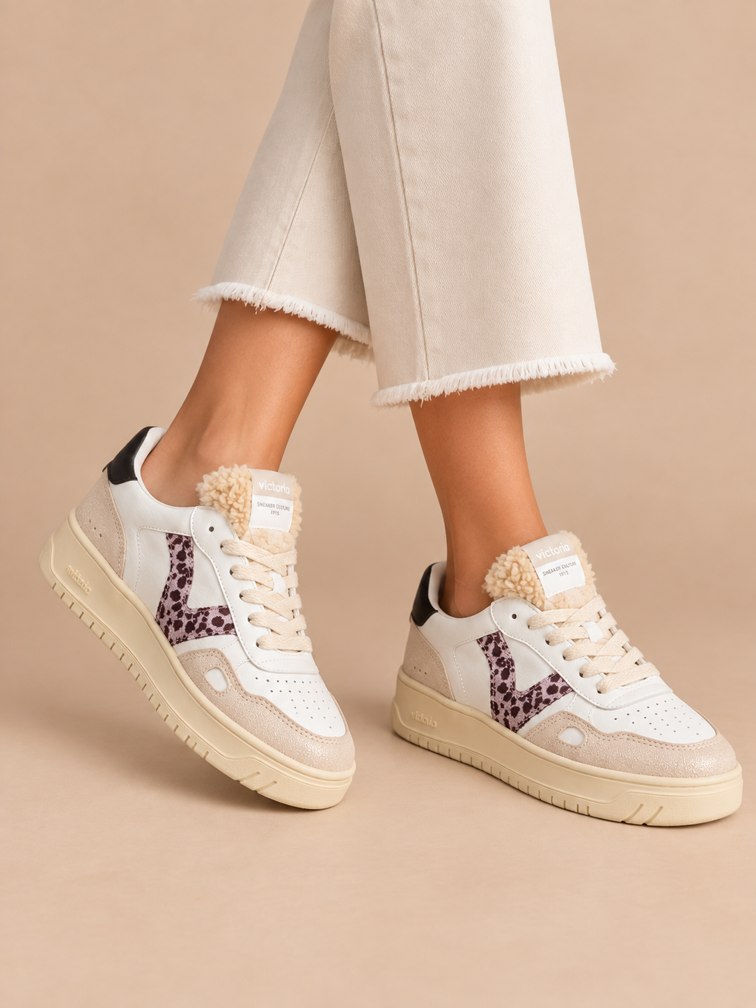 Sneaker Seul Victoria animalier 1257136