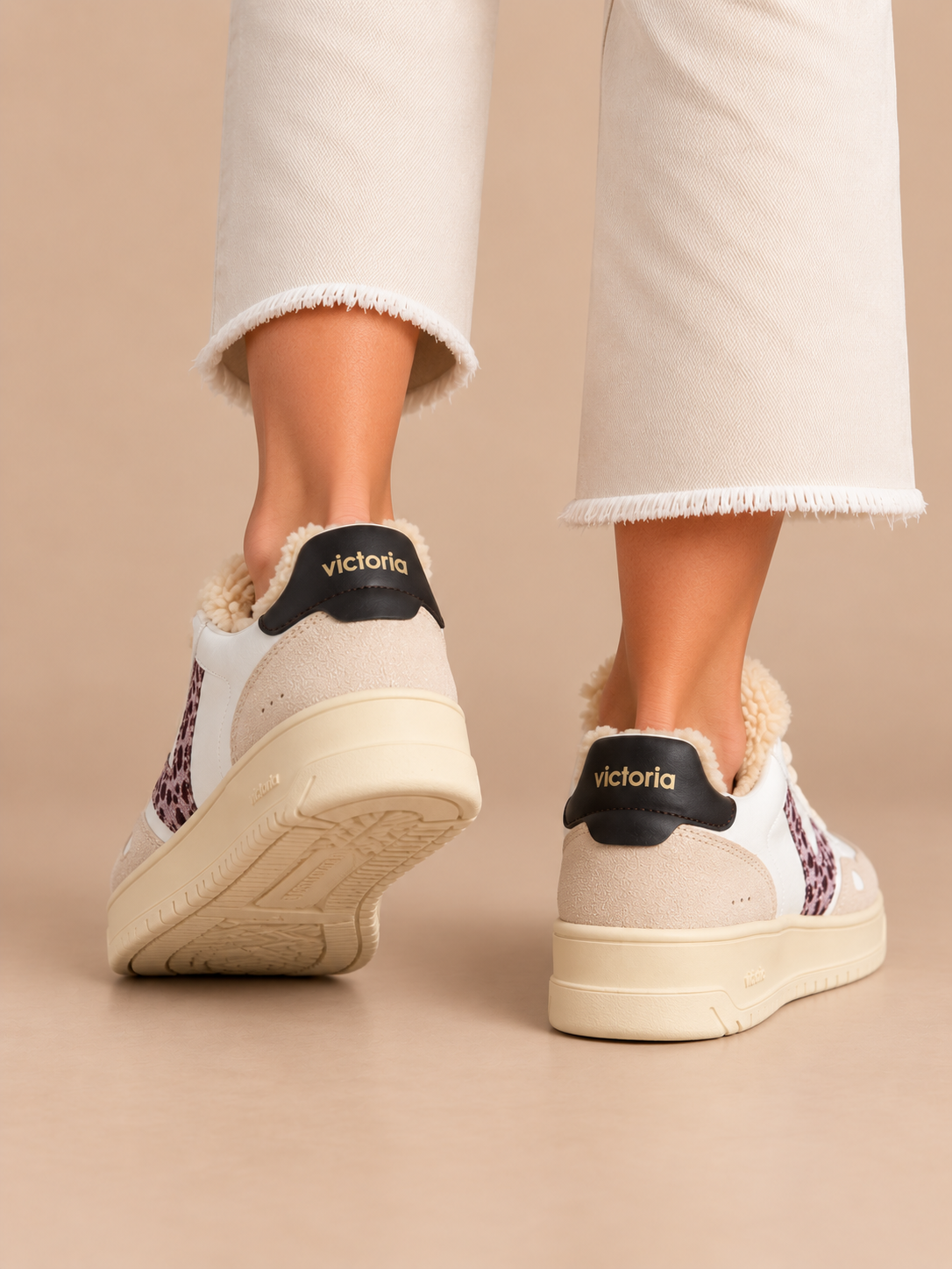 Sneaker Seul Victoria animalier 1257136