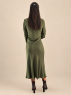 Vestito viscosa Haveone AWG-R012 - Verde